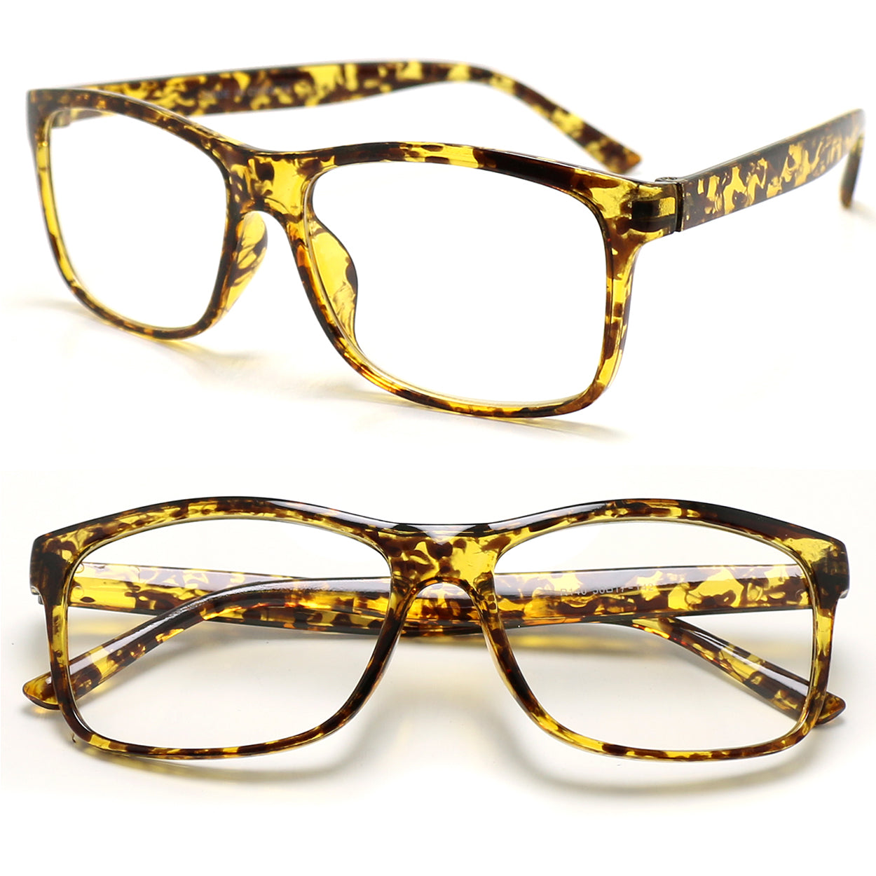 TWINKLE TWINKLE Big Lens Tortoiseshell Demi Reading Glasses R140
